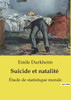 Suicide et natalité