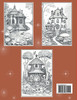 Fairy Houses Coloring Book for Adults