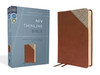 NIV Thinline Bible, Red Letter, Comfort Print [Brown]
