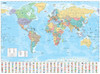 Collins World Wall Paper Map