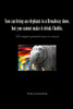 You can bring an elephant to a Broadway show, but you cannot make it drink Chablis