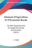 Elements D'Agriculture Et D'Economie Rurale