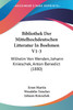 Bibliothek Der Mittelhochdeutschen Litteratur In Boehmen V1-3