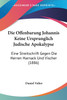 Die Offenbarung Johannis Keine Ursprunglich Judische Apokalypse