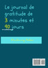 Le Journal De Gratitude De 3 Minutes Et 90 Jours - Un Journal Pour Les Garçons