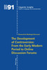 The Development of Controversies