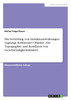 Die Verteilung von Induktionswirkungen Lagrange Kohärenter Objekte. Zur Topographie und Kondition von Geschwindigkeitsfeldern