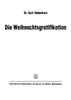 Die Weihnachtsgratifikation