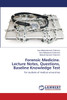 Forensic Medicine. Lecture Notes, Questions, Baseline Knowledge Test