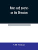 Notes and queries on the Ormulum