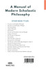 A MANUAL OF MODERN SCHOLASTIC PHILOSOPHY