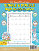 100+ Days of Timed Tests Multiplication, Single & Double Digit Practice Workbook, With and without Regrouping, Grades 2 - 4, Ages 6 - 9