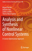 Analysis and Synthesis of Nonlinear Control Systems