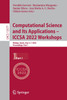 Computational Science and Its Applications - ICCSA 2022 Workshops