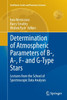 Determination of Atmospheric Parameters of B-, A-, F- and G-Type Stars