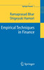 Empirical Techniques in Finance