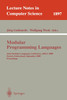 Modular Programming Languages