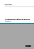 Yield Management im Rahmen des Marketing