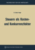 Steuern als Kosten- und Konkurrenzfaktor