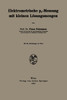 Elektrometrische PH-Messung Mit Kleinen Losungsmengen