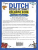 Dutch Picture Dictionary Coloring Book