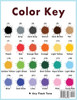 Large Print Color by Number for Adults