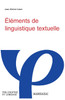 Éléments de linguistique textuelle