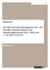Die Mircosoft-Entscheidung des EuG - Der Konflikt zwischen Kartell- und Immaterialgüterrecht EuG, Urteil vom 17.09.2007, T-201/04