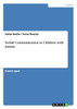 Verbal Communication in Children with Autism