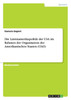 Die Lateinamerikapolitik der USA im Rahmen der Organisation der Amerikanischen Staaten (OAS)