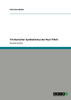 Trinitarischer Symbolismus bei Paul Tillich