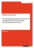 Die Auswirkungen der Paris Declaration on Aid Effectiveness auf die Deutsche Entwicklungszusammenarbeit