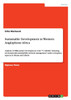 Sustainable Development in Western Anglophone Africa