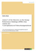 Article 5 of the Directive on the Energy Performance Buildings (EPBD). Eine Analyse der "Cost-Optimal-Level"-Berechnungsmethode