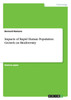 Impacts of Rapid Human Population Growth on Biodiversity
