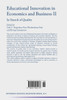 Educational Innovation in Economics and Business II