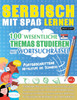 SERBISCH MIT SPAß LERNEN - FORTGESCHRITTENE