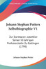 Johann Stephan Putters Selbstbiographie V1