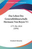 Das Leben Des Generalfeldmarschalls Hermann Von Boyen V1