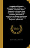 Assaig de bibliografia paremiològica catalana; o sía, Catálech d'aquelles obres o fragments contenint dites, aforismes, consells, adagis, proverbis, mácsimes e sentencies en llénga catalanesca; afegits, com a apéndech, tres singulars aplechs no...