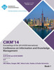CIKM 14, ACM International Conference on Information and Knowledge Management   V1