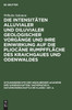 Die Intensitäten alluvialer und diluvialer geologischer Vorgänge und ihre Einwirkung auf die pliocäne Rumpffläche des Kraichgaues und Odenwaldes