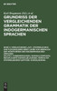 Vorbemerkungen. Nominalcomposita. Reduplicierte Nominalbildungen. Nomina mit Stammbildenden Suffixen. Wurzelnomina