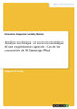 Analyse technique et socio-économique d'une exploitation agricole. Cas de la cacaoyère de M. Yameogo Paul