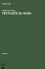 Textliste zu III/50