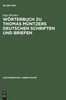 Wörterbuch zu Thomas Müntzers deutschen Schriften und Briefen