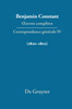 Correspondance 1800-1802