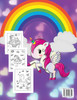 Licornes Livre de coloriage 4-8 Ans