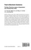 Trust in Electronic Commerce