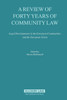 A Review Of Forty Years Of Community Law
